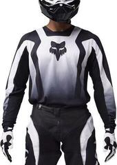 Motocross Jersey FOX 180 Lean Jersey Black/White - 2