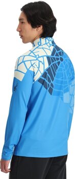 Bluzy i koszulki Spyder Mens Legacy 1/2 Zip Aether Blue S Sweter - 4