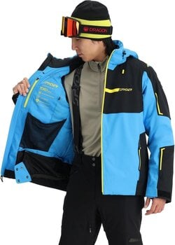 Veste de ski Spyder Mens Titan Aether Blue M Veste de ski - 4