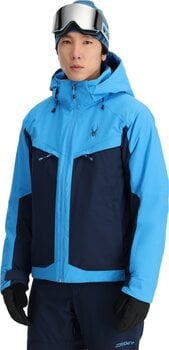 Skijacke Spyder Mens Copper Aether Blue S Skijacke - 2