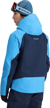 Ski-jas Spyder Mens Copper Aether Blue S Ski-jas - 3