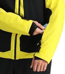 Ski Jacket Spyder Mens Copper Acid Yellow L Ski Jacket - 5