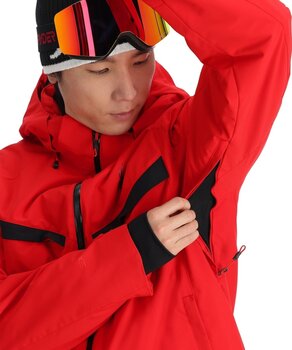 Veste de ski Spyder Mens Copper Spyder Red M Veste de ski - 5