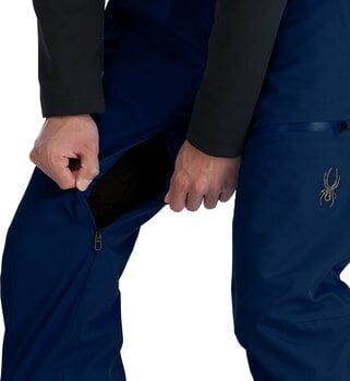 Ski-broek Spyder Mens Dare True Navy M Ski-broek - 7