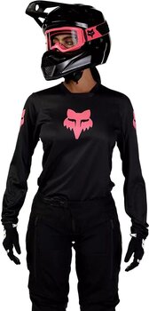 Maillot de motocross FOX W Blackout Jersey Black/Black XS Maillot de motocross - 2