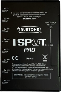 Gitáreffekt tápegység Truetone 1 Spot Pro XP8-PS Gitáreffekt tápegység - 2