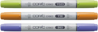 Feutre à point Copic Ciao Cartouche d'encre 5,5 - 10 mm Botanic 3 pcs - 2