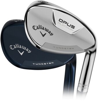 Golfschläger - Wedge Callaway Opus Platinum Chrome Golfschläger - Wedge Rechte Hand 60° 10° Stahl Wedge Flex - 6