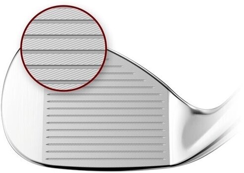 Λέσχες γκολφ - wedge Callaway Opus Platinum Chrome Λέσχες γκολφ - wedge Δεξί χέρι 60° 10° Χάλυβας Wedge Flex - 8