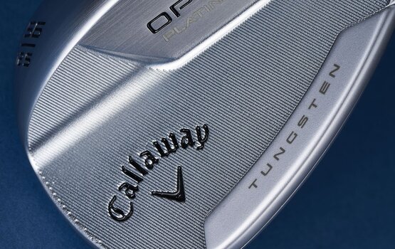 Golfschläger - Wedge Callaway Opus Platinum Chrome Golfschläger - Wedge Rechte Hand 60° 10° Stahl Wedge Flex - 11