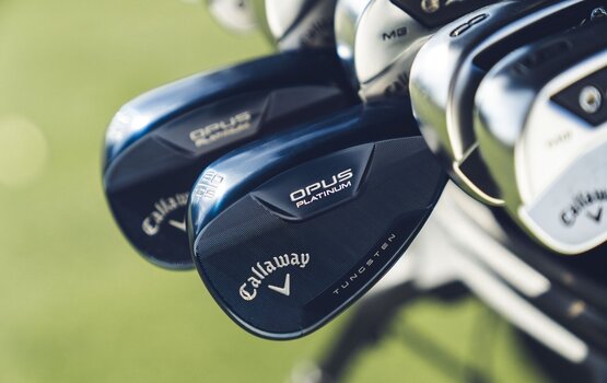 Стик за голф - Wedge Callaway Opus Platinum Blue Стик за голф - Wedge Дясна ръка 56° 10° Graphite Wedge Flex - 11