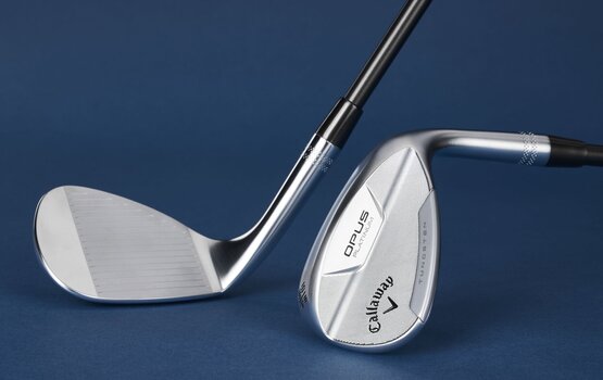 Golfschläger - Wedge Callaway Opus Platinum Chrome Golfschläger - Wedge Rechte Hand 60° 10° Stahl Wedge Flex - 16