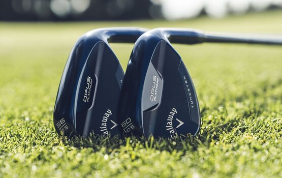 Kij golfowy - wedge Callaway Opus Platinum Blue Kij golfowy - wedge Prawa ręka 56° 10° Graphite Wedge Flex - 13