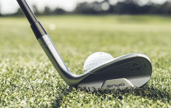 Mazza da golf - wedge Callaway Opus Platinum Chrome Mazza da golf - wedge Mano destra 56° 12° Graphite Wedge Flex - 15