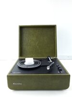 Crosley Mercury Forrest Green Kannettava levysoitin