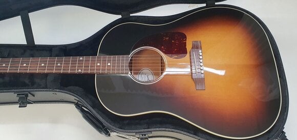 Guitare Dreadnought acoustique-électrique Gibson J-45 Standard 2019 Vintage Sunburst Guitare Dreadnought acoustique-électrique (Endommagé) - 2