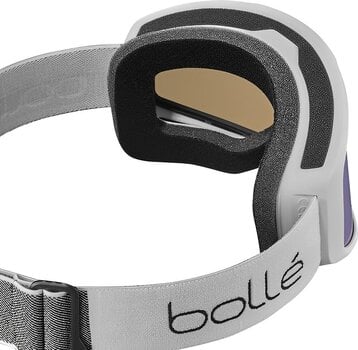 Goggles Σκι Bollé Bedrock Plus White Matte/Bronze Blue Goggles Σκι - 2