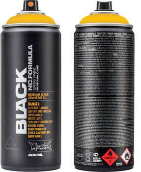 Σπρέι Μπογκιά Montana Cans Black Σπρέι μπογιά 1030 Yellow 400 ml 1 τεμ. - 2