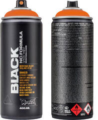 Boja u spreju Montana Cans Black Boja u spreju 2075 Pure Orange 400 ml 1 kom - 1