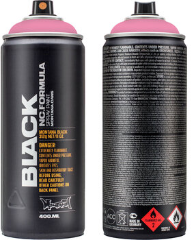 Peinture en aérosol
 Montana Cans Black Peinture en aérosol 3120 Pink Cadillac 400 ml 1 pc - 2