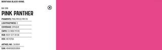 Sprej Montana Cans Black Farba v spreji 3130 Pink Panther 400 ml 1 ks - 2