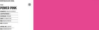 Spray cu vopsea
 Montana Cans Black Spray cu vopsea P4000 Power Pink 400 ml 1 buc - 2