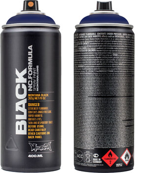 Boja u spreju Montana Cans Black Boja u spreju P4100 Power Violet 400 ml 1 kom - 2