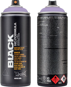 Pintura en aerosol Montana Cans Black Spray Paints 4115 Lavender 400 ml 1 pieza - 2