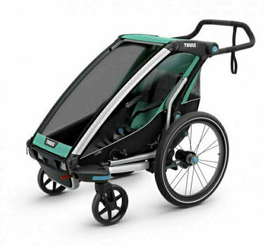 Siège pour enfant et remorque Thule Chariot Lite Lite Blue Grass/Black Siège pour enfant et remorque - 3
