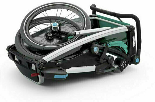 Dziecięce siodełko / wózek Thule Chariot Lite Lite Blue Grass/Black Dziecięce siodełko / wózek - 5