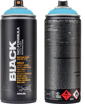 Spuitverf Montana Cans Black Spuitverf 5020 Baby Blue 400 ml 1 stuk - 2