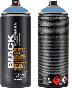 Spray Paint Montana Cans Black Spray Paint 5230 Blue Lagoon 400 ml 1 pc - 2