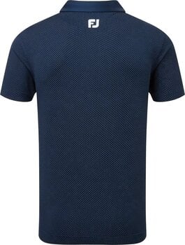 Rövid ujjú póló Footjoy Jacquard Dot Navy/White L Rövid ujjú póló - 2