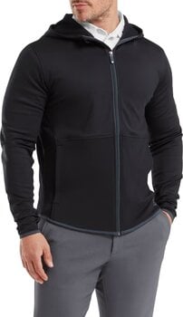 Sweat à capuche/Pull Footjoy FullZip Black L Sweat-shirt - 3