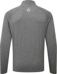 Tröja Footjoy Brushed Back Black - 1