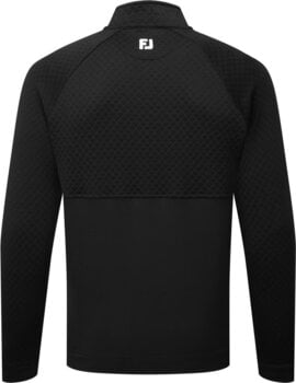 Pulóver Footjoy Jacquard Thermal Black L Pulóver - 2