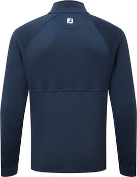 Hoodie/Trui Footjoy Jacquard Thermal Navy L Sweatshirt - 2