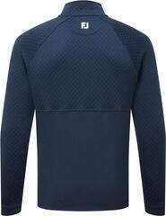 Tröja Footjoy Jacquard Thermal Navy - 1