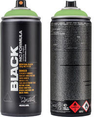 Spray Paint Montana Cans Black Spray Paint 6210 E2E Green 400 ml 1 pc - 1