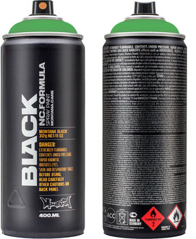 Peinture en aérosol
 Montana Cans Black Peinture en aérosol 6220 Revolt Green 400 ml 1 pc - 2