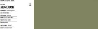 Spuitverf Montana Cans Black Spuitverf 6920 Murdock 400 ml 1 st. - 2