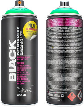 Spray Paint Montana Cans Black Infra Spray Paint IN6000 Green 400 ml 1 pc - 2