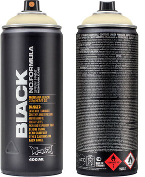 Spraymaling Montana Cans Black Spraymaling 8000 Ivory 400 ml 1 stk. - 2