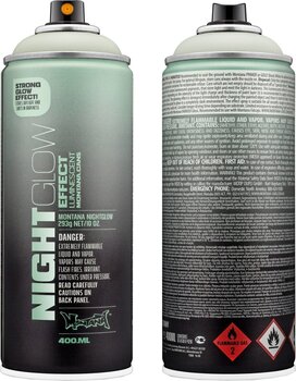 Peinture en aérosol
 Montana Cans Night Glow Peinture en aérosol Green 400 ml 1 pc - 2