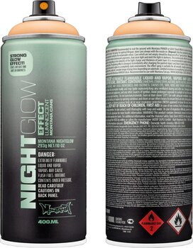 Peinture en aérosol
 Montana Cans Night Glow Peinture en aérosol Orange 400 ml 1 pc - 2