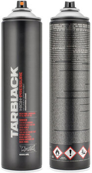 Pintura en aerosol Montana Cans Tar Spray Paints Black 600 ml 1 pieza - 2