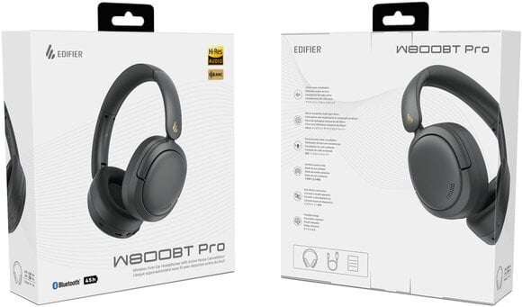 Cuffie Wireless On-ear Edifier W800BT Pro Grey Cuffie Wireless On-ear - 8