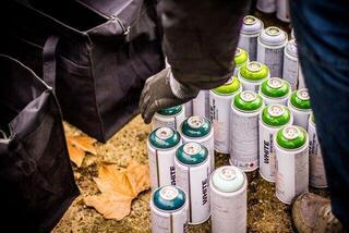 Sprühfarbe Montana Cans White Sprühfarbe 9000 Black 400 ml 1 stk - 3