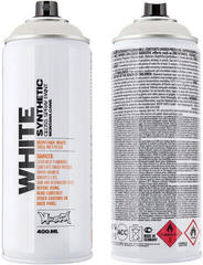 Sprühfarbe Montana Cans White Sprühfarbe 9100 Ancient White 400 ml 1 stk - 1