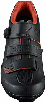 Chaussures de cyclisme pour hommes Shimano SHME300 Black Orange 41E - 2